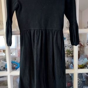 Black Jersey Material  Dress